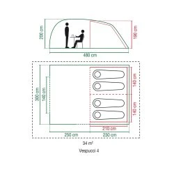 Coleman Vespucci 4 (Hybrid 4) 11 Coleman Vespucci 4 (Hybrid 4) -Salomon shop coleman vespucci 4 hybrid 4 green 2