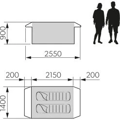 Dometic Pico FTC 2X2 TC -Salomon shop dometic pico ftc 2x2 tc grey 4