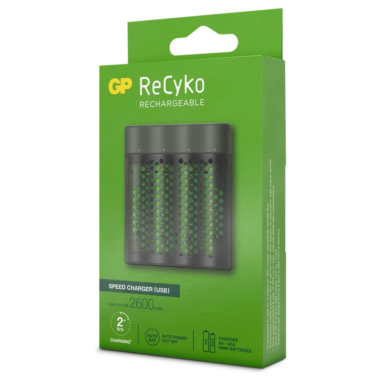 GP Batterier GP ReCyko Speed Charger M451/270AAH 10 GP Batterier GP ReCyko Speed Charger M451/270AAH - Billede 8