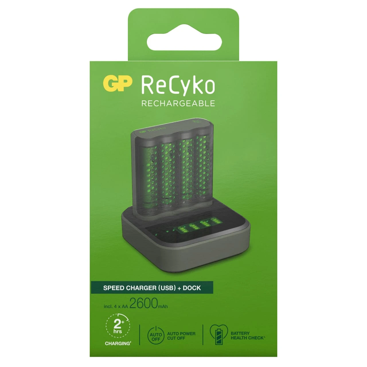GP Batterier GP ReCyko Speed Charger M4D45/270HC 10 GP Batterier GP ReCyko Speed Charger M4D45/270HC - Billede 8