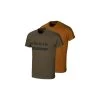 Men's Härkila Logo T-Shirt 2-Pack -Salomon shop harkila men s harkila logo t shirt 2 pack willow green rustique clay