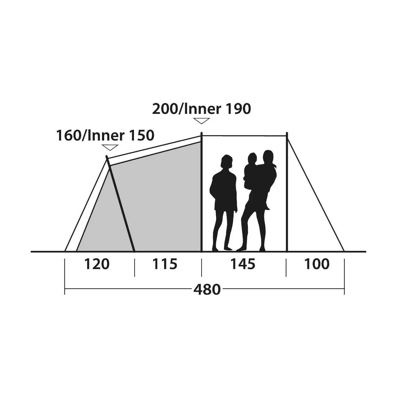 Outwell Springwood 5SG 10 Outwell Springwood 5SG - Billede 8