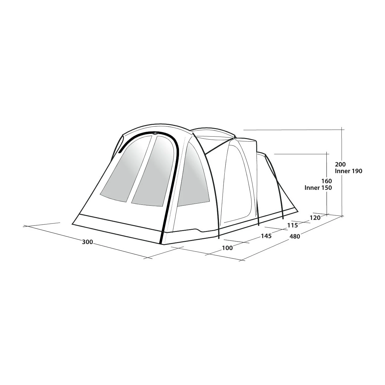 Outwell Springwood 5SG 12 Outwell Springwood 5SG - Billede 10