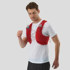 Salomon Adv Skin 5 With Flasks-C01 -Salomon shop salomon adv skin 5 with flasks c01 goji berry ebony 7