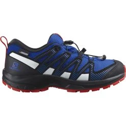 Salomon Juniors' XA Pro V8 CSWP -Salomon shop salomon junior xa pro v8 cswp lapis blue black fiery red 5