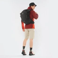 Salomon Men's Outpulse GORE-TEX -Salomon shop salomon men s outpulse gore tex bleached sand black poppy red 8