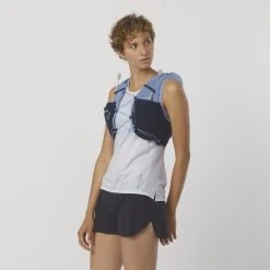 Salomon Women's Adv Skin 12 With Flasks -Salomon shop salomon women s adv skin 12 with flasks english manor black iris 2