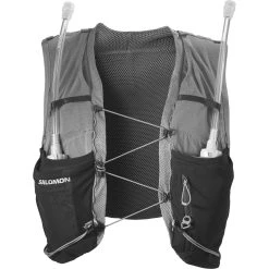 Salomon Women's Adv Skin 5 With Flasks 7 Salomon Women's Adv Skin 5 With Flasks -Salomon shop salomon women s adv skin 5 with flasks quiet shade black 1