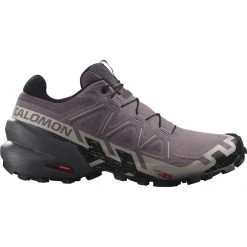 Salomon Women's Speedcross 6 -Salomon shop salomon women s speedcross 6 moonscape black ashes of roses 1