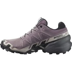 Salomon Women's Speedcross 6 -Salomon shop salomon women s speedcross 6 moonscape black ashes of roses 2
