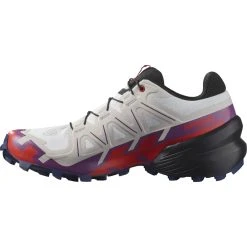 Salomon Women's Speedcross 6 -Salomon shop salomon women s speedcross 6 white sparkling grape fiery red 2